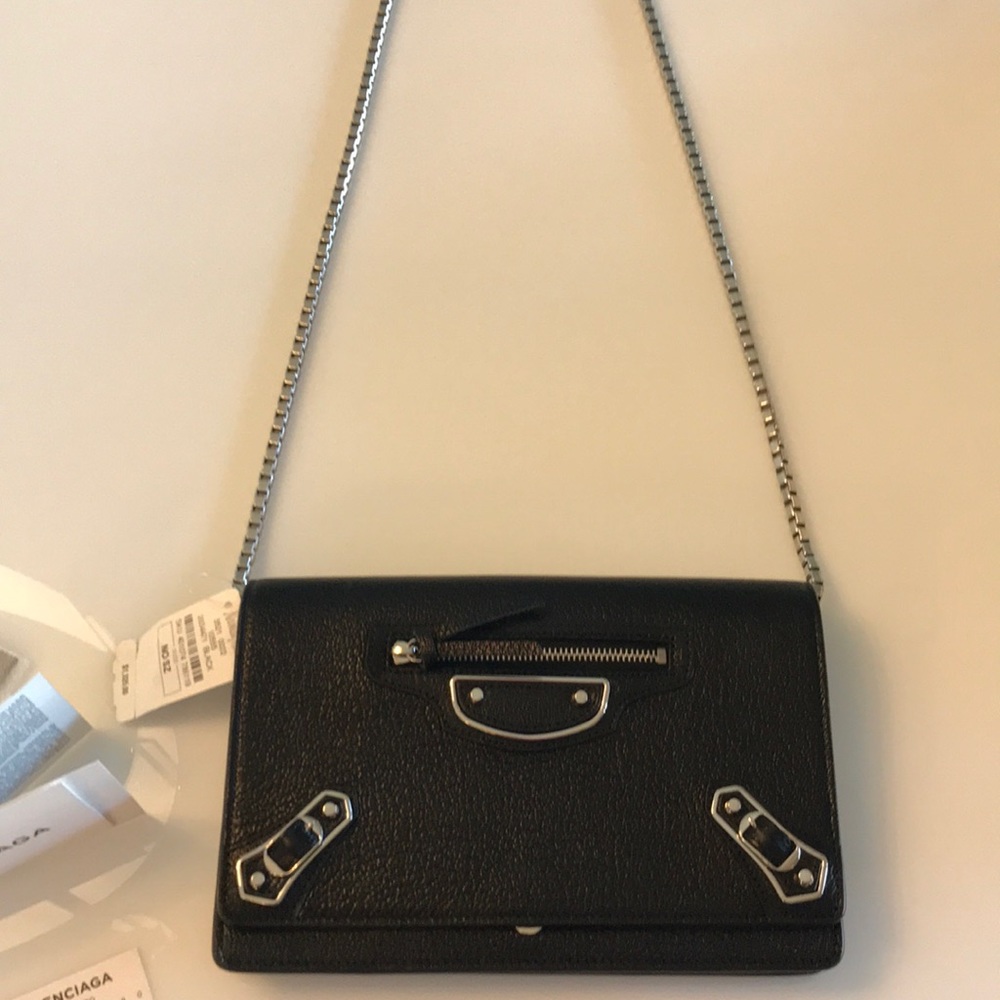 Balenciaga Black evening purse